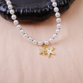 Collana con ciondolo a stella marina