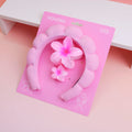 Set di 3 accessori per capelli Cloud Plumeria - rosa