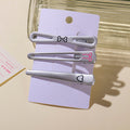Clip combo argento 005-3 pezzi