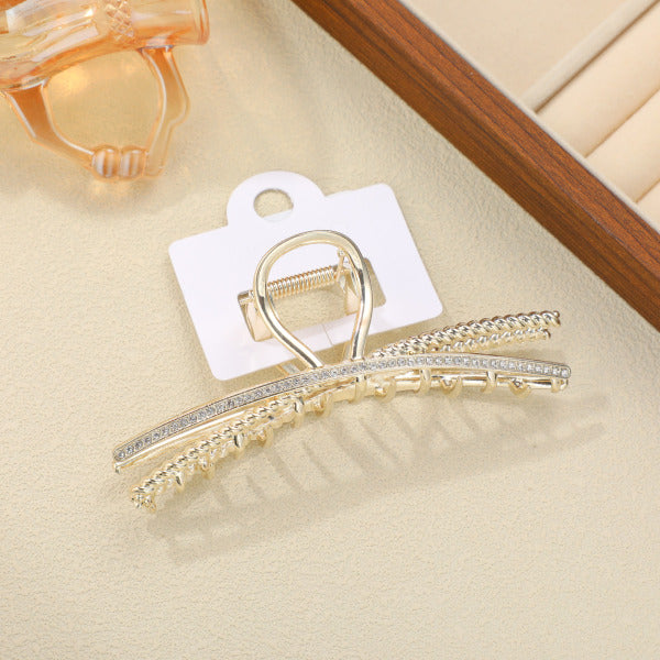 Elegante e versatile fermaglio per capelli in lega da 11 cm – 02