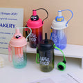 Bicchiere di plastica bicolore alla moda - 750 ml