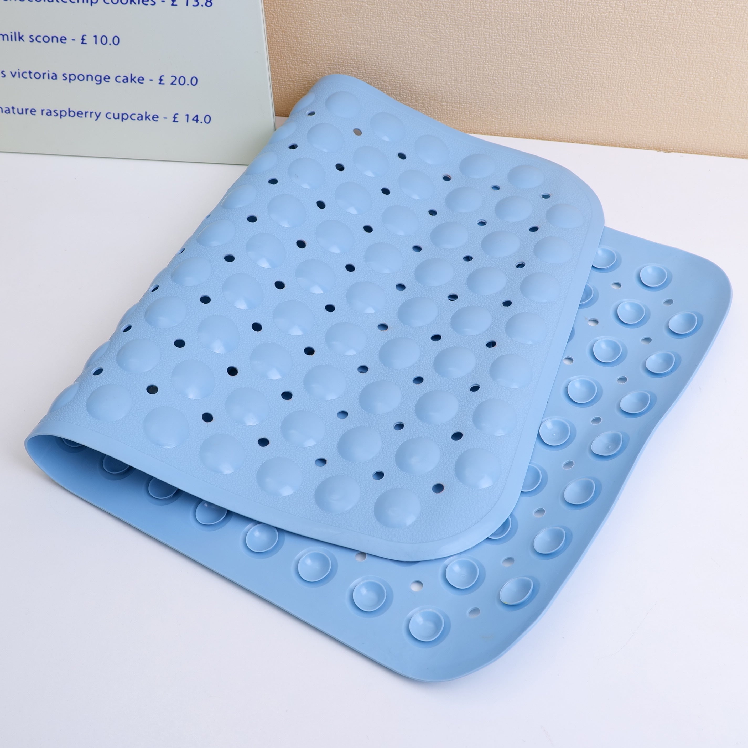 Tappetino antiscivolo ecologico in TPE - blu