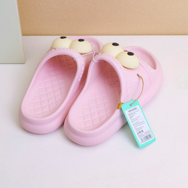 Ciabatte per bambini Big Eyes Bean 36-37 rosa