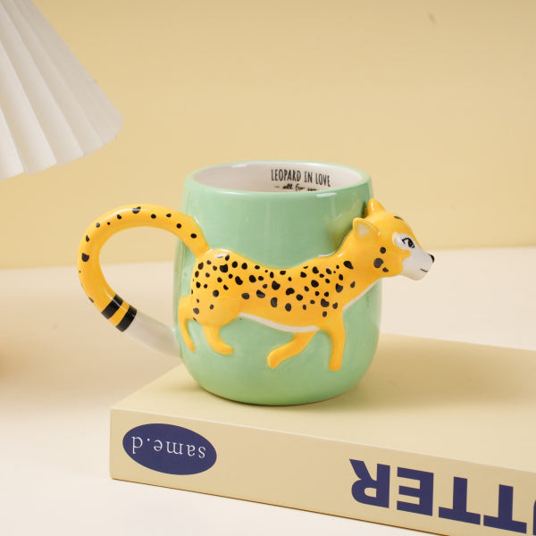 HS-TCB6001 Tazza a forma leopardo giocoso - 490 ml