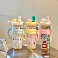 Tazza di plastica della serie Patchwork Puppy - 800 ml