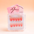 Unghie finte Sweetheart Girl - Scarpette da ballo da sogno, 10 pezzi