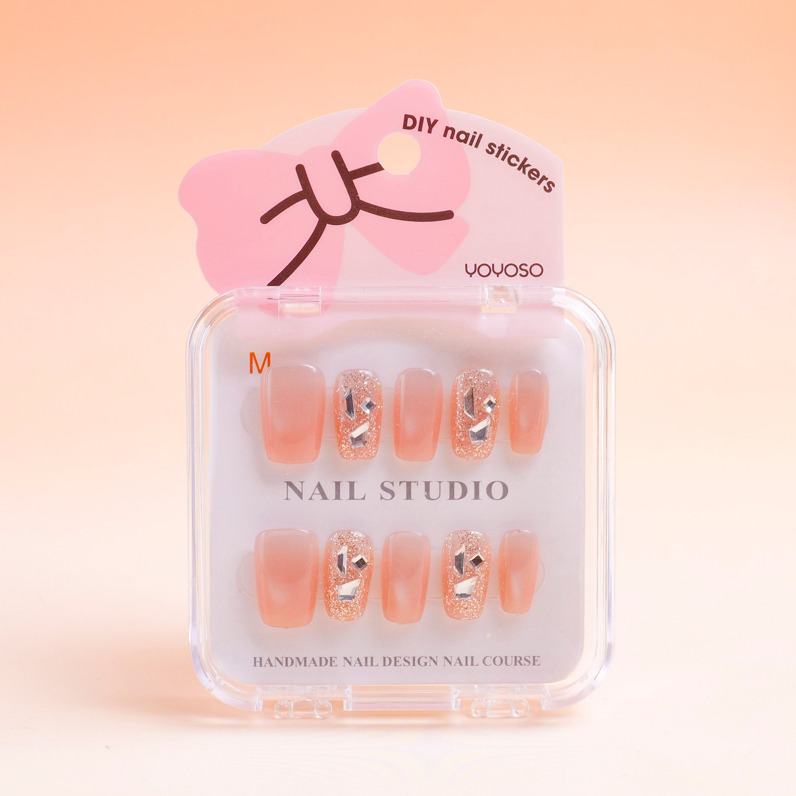 Unghie finte Sweetheart Girl - Starlight Nails, 10 pezzi