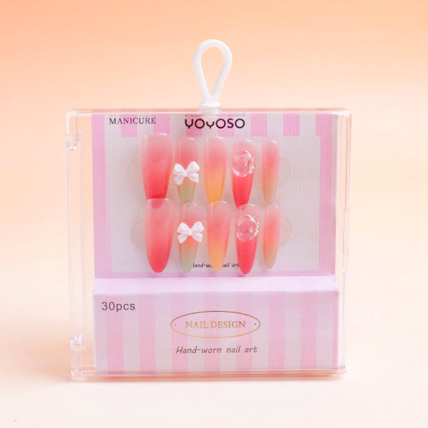 Unghie finte Sweet Promise - Glamorous Brilliance, 30 pezzi