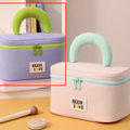 Borsa cosmetica portaoggetti con coperchio Heaven-and-Earth di Marshmallow - Viola