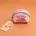 Portafoglio piccolo della serie TEDDY ISLAND - Rosa