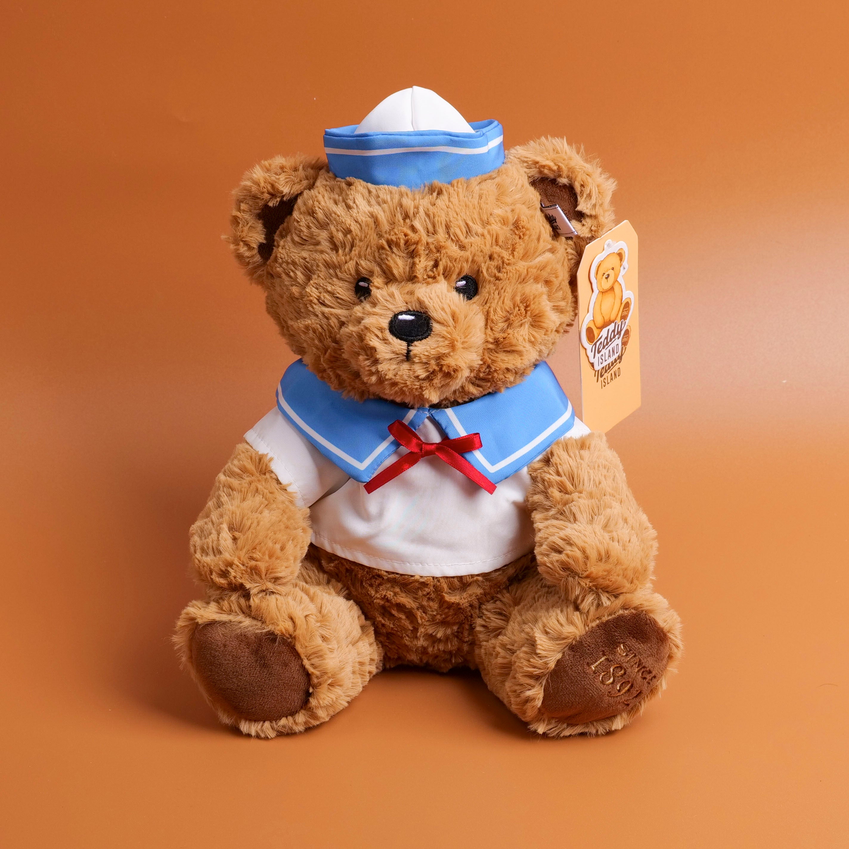 TEDDY ISLAND Serie Peluche Blu Navy --001