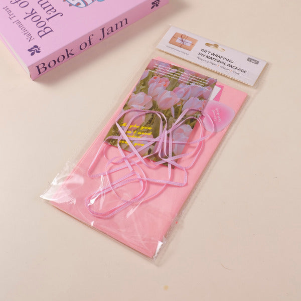Pacchetto di materiali rosa