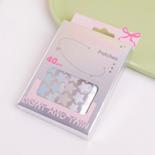 Serie Bowknot – Adesivi con volto di stella