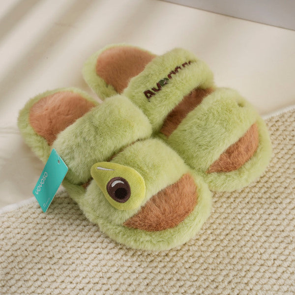 Ciabatte da donna in cotone Avocado – Taglia 38–39