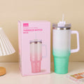 HS-BWB6001 Fashion Ice King Thermos Bottle 1200ml - Verde sfumato