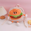 Candy Toy Series - Borsa a tracolla grande a forma di hamburger - Caffè