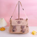 Borsa tote 3D Bear - Caffè