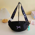 Marsupio sportivo Bowknot Series - Nero