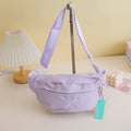 Borsa sportiva da cintura Bowknot Series - Viola