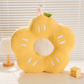 Cuscino per seduta a forma di fiore - Giallo