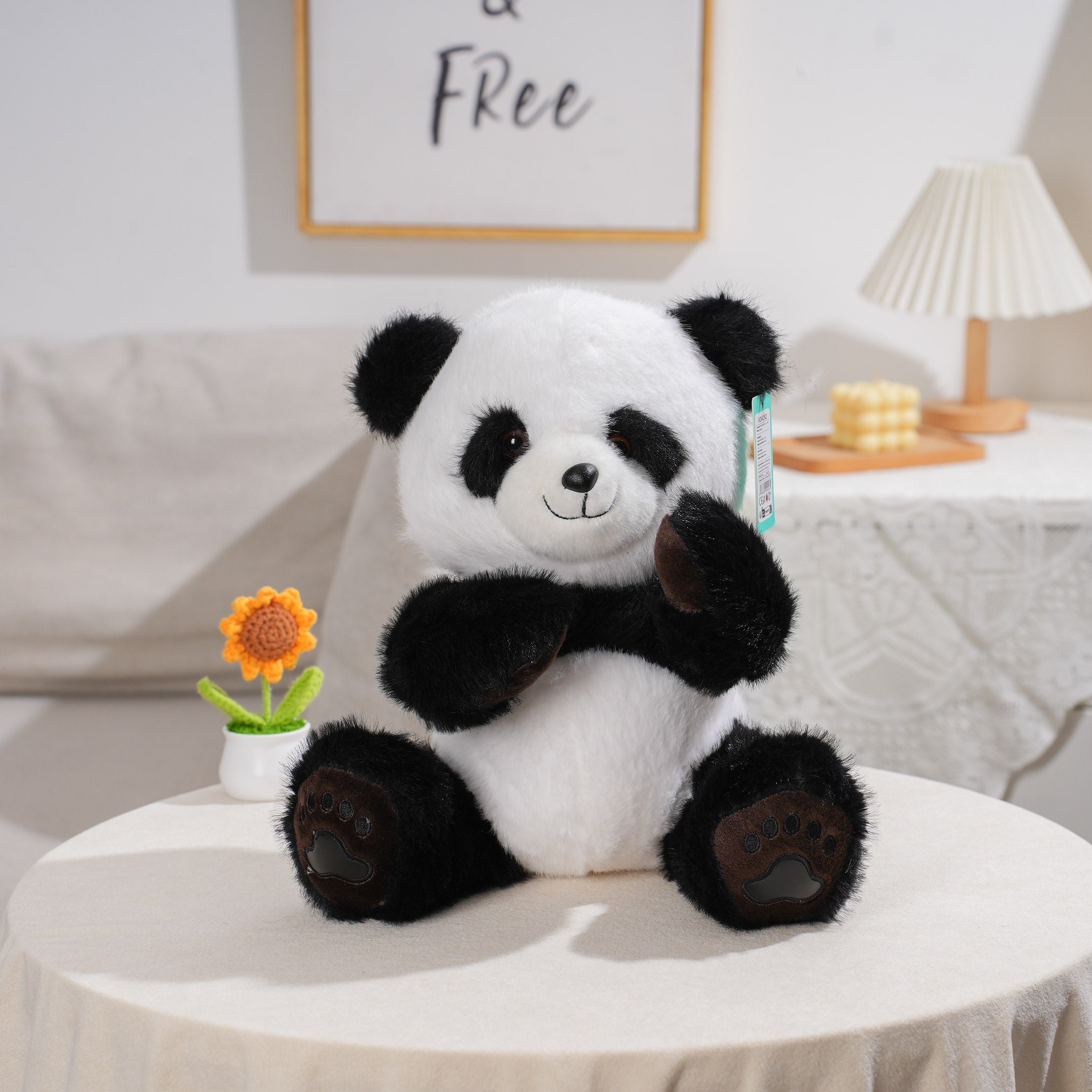HY-MR8006 Peluche Panda seduto – 30 cm