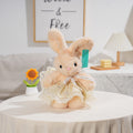 HY-MR8006 Peluche Coniglio Vestito Giallo – 30 cm