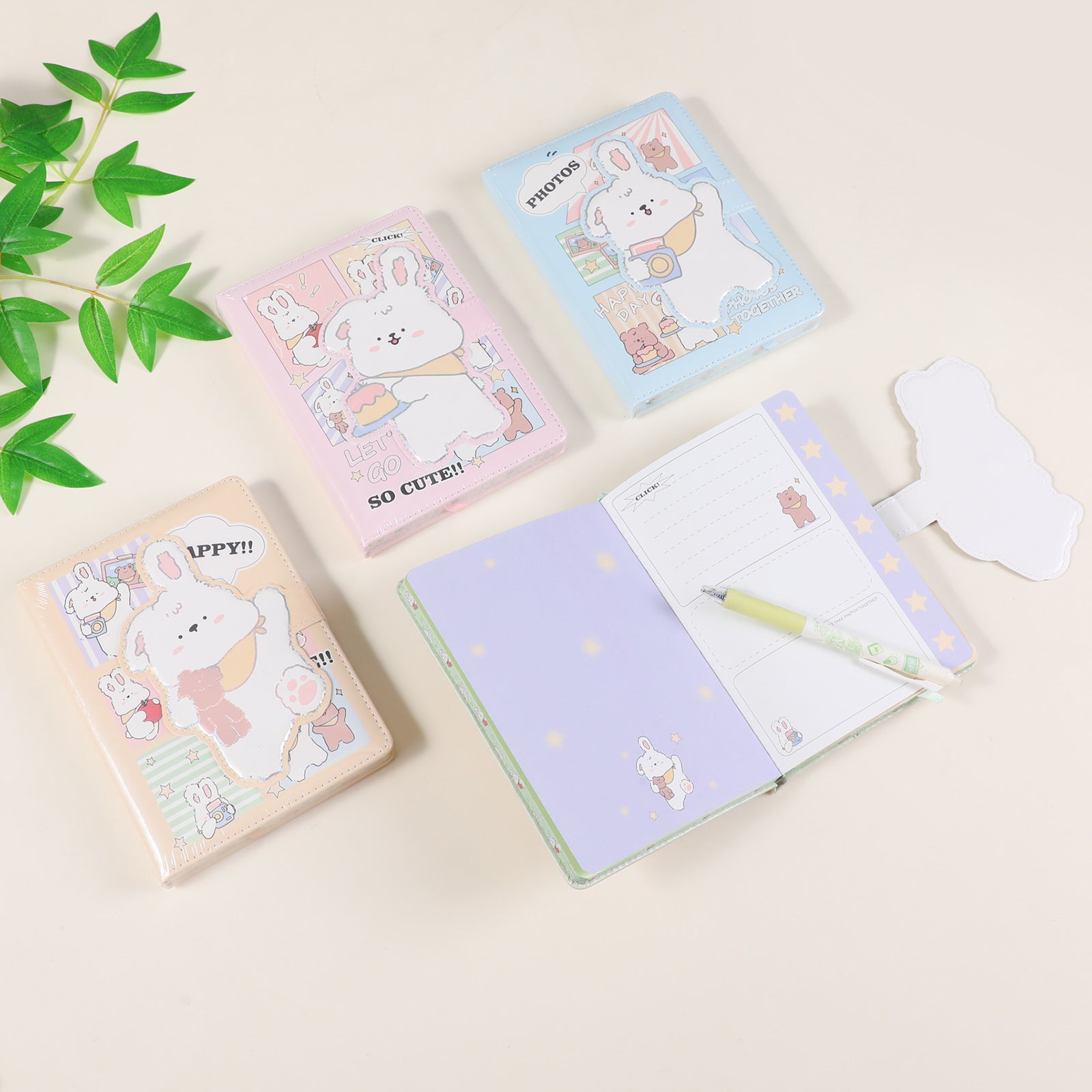 Agenda Coniglietto Carino B6 - 112 pezzi