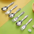 HS-CJ6001 Forchetta intagliata colorata per bambini