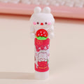 Colla stick a forma di coniglietto di fragole
