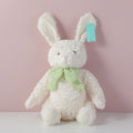 Bambola coniglio con papillon - 35 cm (occhi di plastica)