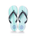 Infradito casual da donna (verde chiaro taglia: 37-38)