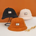 Cappello da pescatore in velluto Teddy
