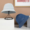 Cappello da pescatore in denim - azzurro