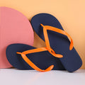 Infradito semplici da uomo monocolore blu navy 43-44