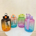 bottiglia di plastica con colori sfumati - 1600 ml