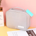 Borsa cosmetica quadrata semplice ed elegante