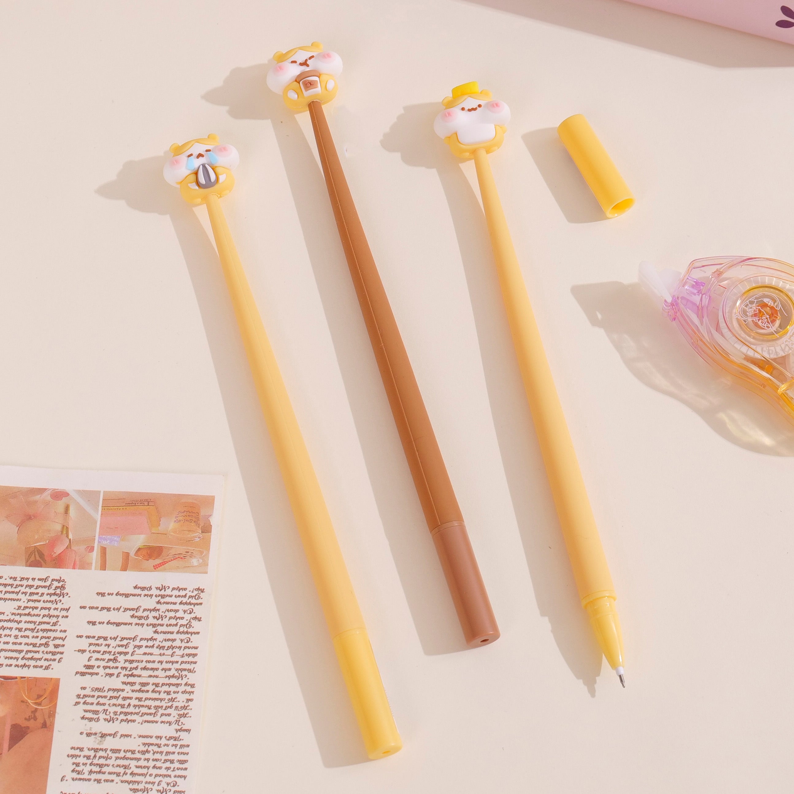 7109 Hamster Foodie Diary Series – Penna gel Shake – Inchiostro blu