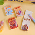 Serie Candy Toy – Mini quaderno a spirale con pagine bianche – 100 pezzi