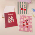 Quaderno a spirale a fogli mobili Peachy Cat B5 - Pagine a righe 50 pezzi