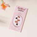 Adesivi per unghie in gel con stampa patchwork leopardata (lampada UV necessaria)