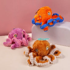 Giocattolo di peluche a forma di polpo