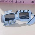HS-CRYJ8008 Occhiali da sole per bambini Excavator - Blu