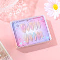 Serie Shiny – Unghie indossabili con conchiglia iridescente